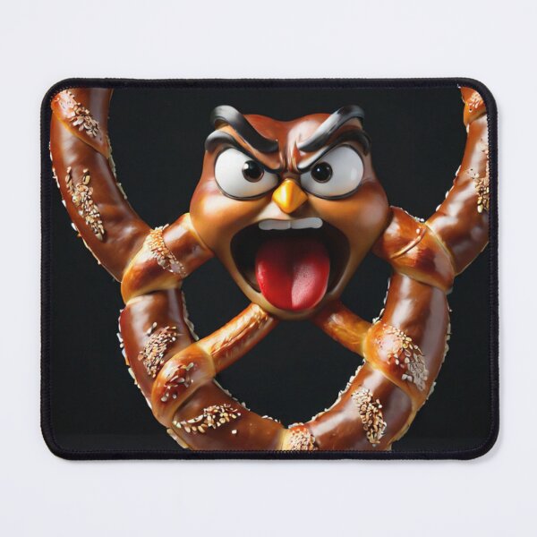 Item preview, Angry Food Series - Angry Salty Pretzel - Funny Mad Angry Food designed and sold by Butler in the Home.