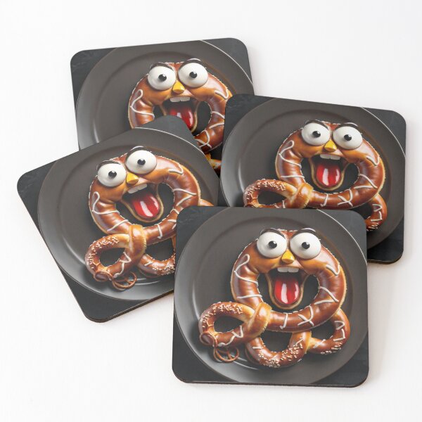 Item preview, Angry Food Series - Angry Salty Pretzel - Funny Mad Angry Food  designed and sold by Butler in the Home.