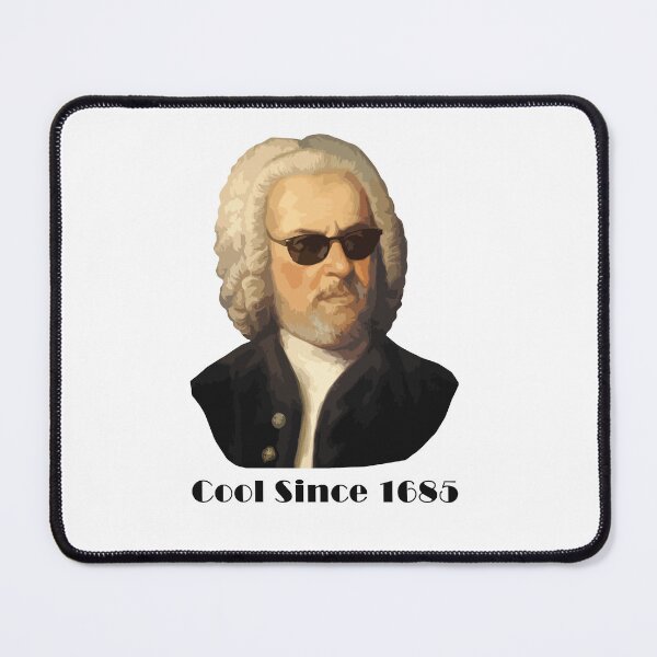 Item preview, Johann Sebastian Bach – Cool with sunglasses and a beard designed and sold by Bach4you.