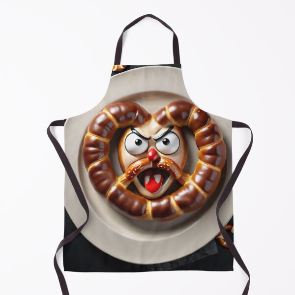 Item preview, Angry Food Series - Angry Salty Pretzel - Funny Mad Angry Food  designed and sold by Butler in the Home.