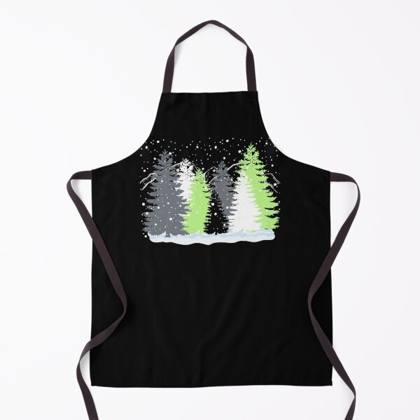 Item preview, Subtle Agender Pride Flag Christmas Tree Forest Winter Theme designed and sold by ontrendshirts.