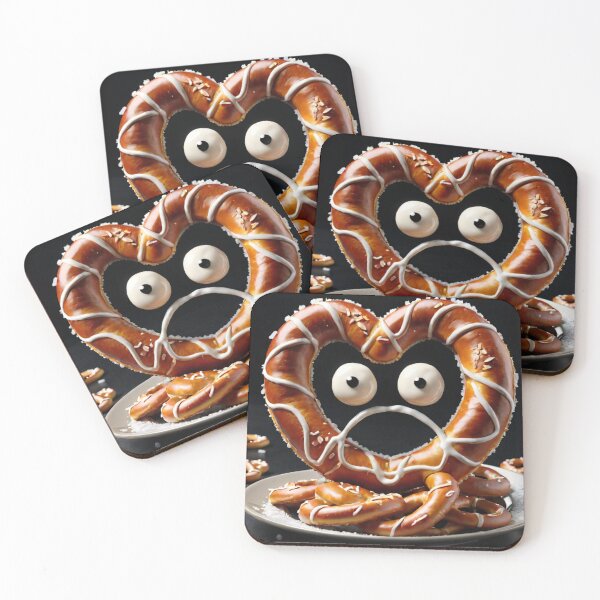 Item preview, Angry Food Series - Angry Salty Pretzel - Funny Mad Angry Food  designed and sold by Butler in the Home.