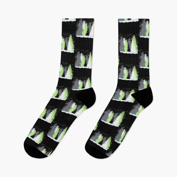 Item preview, Subtle Agender Pride Flag Christmas Tree Forest Winter Theme designed and sold by ontrendshirts.