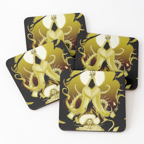 Item preview, Girl summons the Yellow King -color- designed and sold by Rene Trujillo Illustrations.