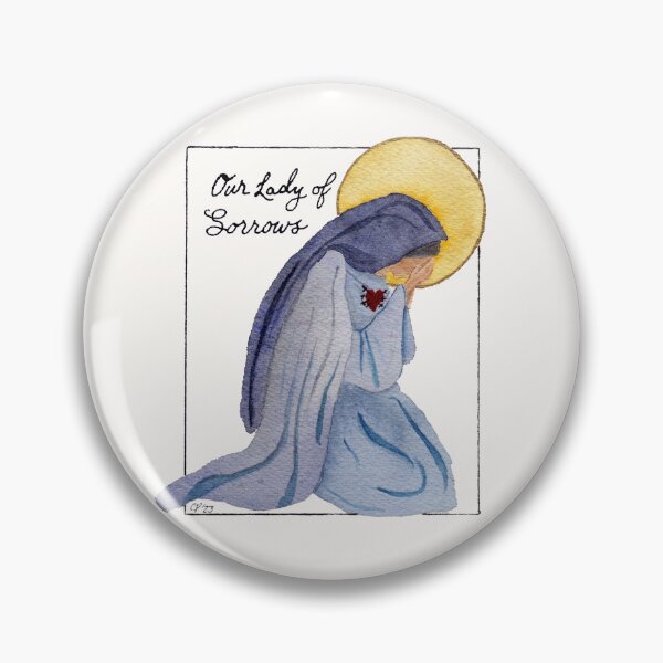 Item preview, Our Lady of Sorrows designed and sold by paintwashed.