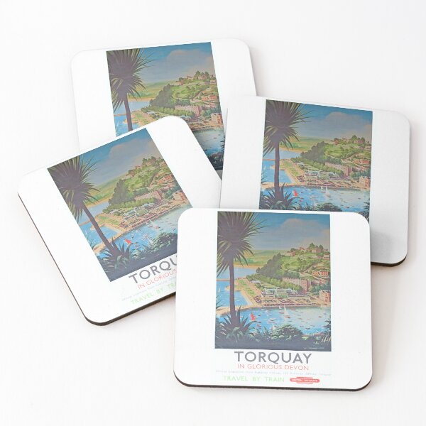 Item preview, Vintage BR travel poster for Torquay designed and sold by Random Railways.