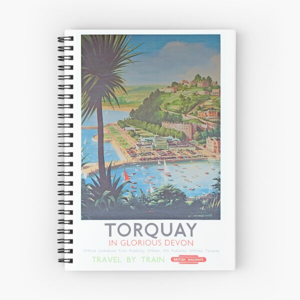 Item preview, Vintage BR travel poster for Torquay designed and sold by Random Railways.
