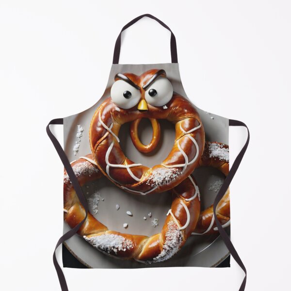 Item preview, Angry Food Series - Angry Salty Pretzel - Funny Mad Angry Food  designed and sold by Butler in the Home.