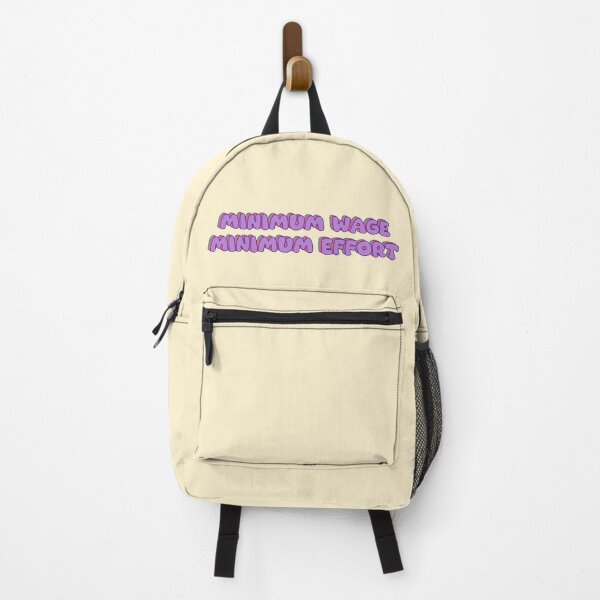 Item preview, Minimum wage, minimum effort designed and sold by TicaCreations.