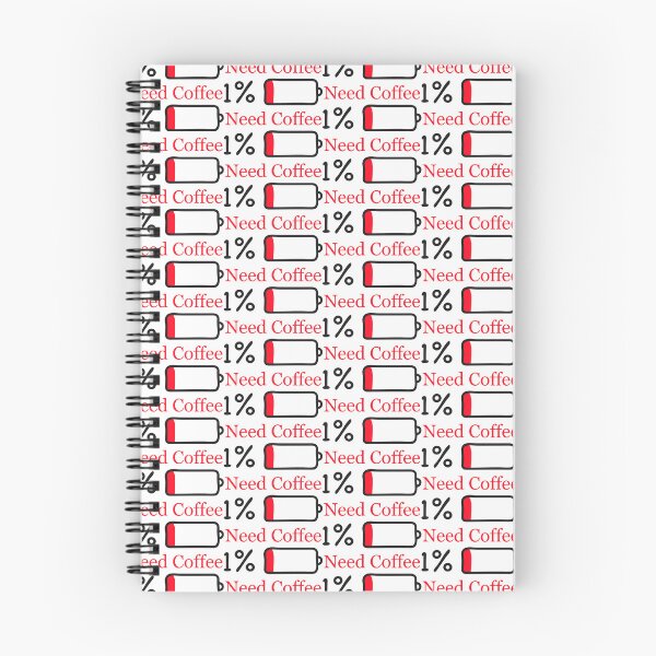 Item preview, Need coffee battery low 1% energy designed and sold by LifeArt24.