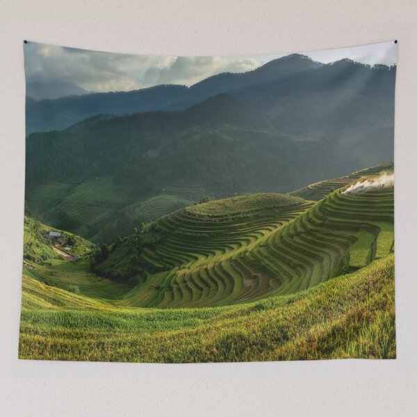 Item preview, Vietnam Rice Fields Terraced designed and sold by JTS STORE.
