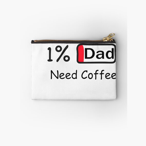 Item preview, Need coffee battery low 1% Dad energy funny designed and sold by LifeArt24.