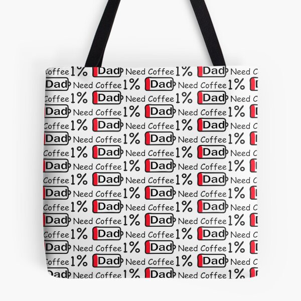 Item preview, Need coffee battery low 1% Dad energy funny designed and sold by LifeArt24.