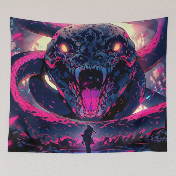 Item preview, Pink Snake designed and sold by Dawn van Doorn.