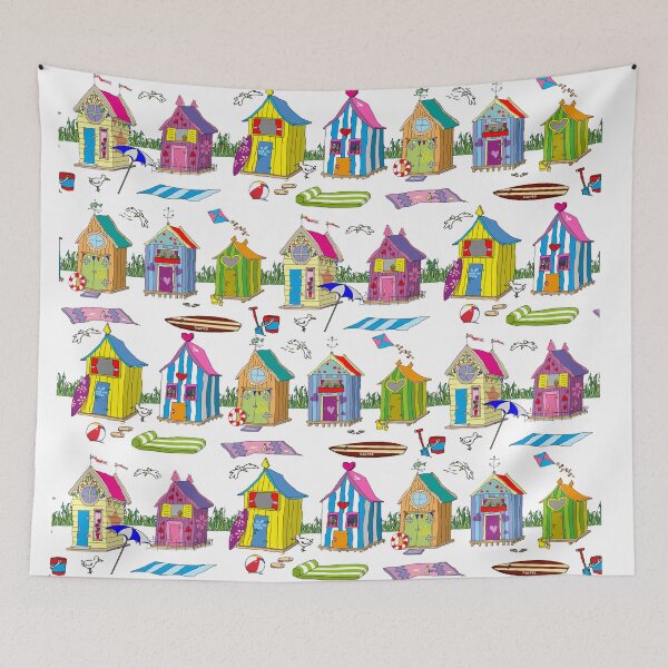 Item preview, BEACH HUTS designed and sold by Mike Payne.