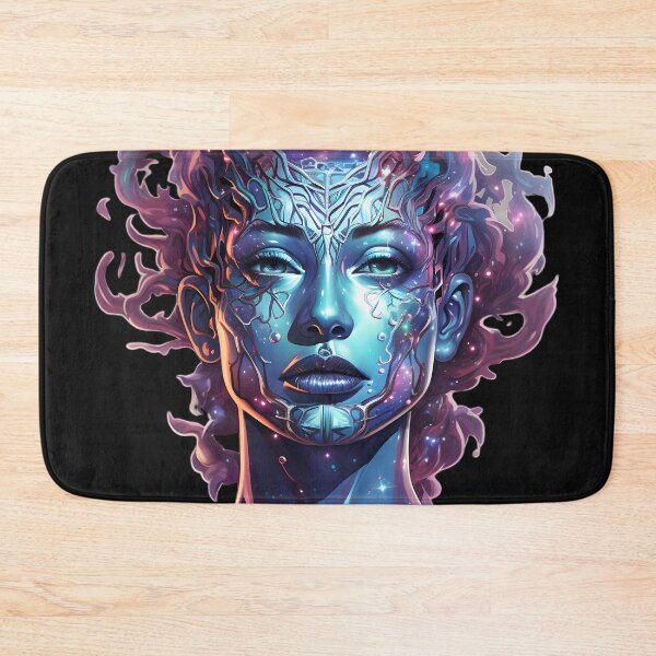 Item preview, Nebular ethereal futuristic cyborg designed and sold by AI-Only Creations.
