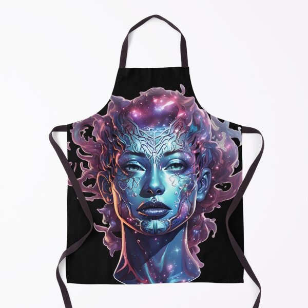 Item preview, Nebular ethereal futuristic cyborg designed and sold by AI-Only Creations.