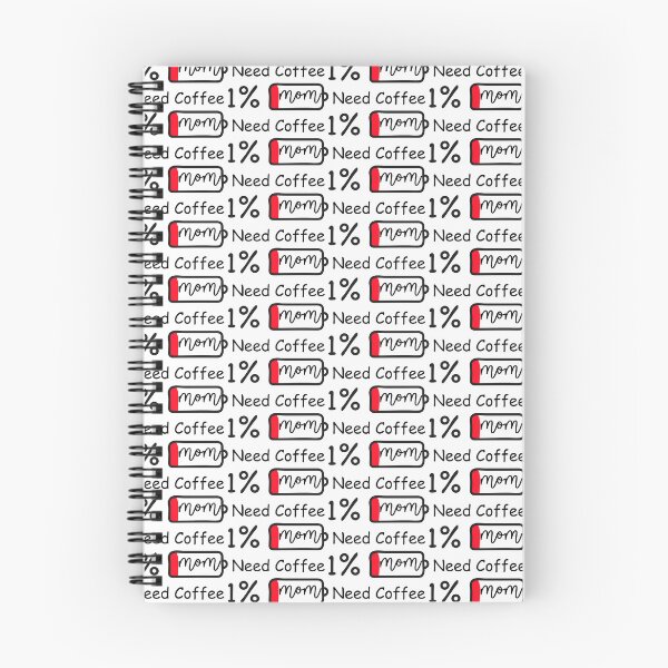 Item preview, Copy of I Need coffee battery low 1% mom funny  designed and sold by LifeArt24.