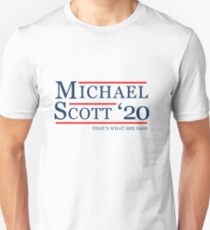 Michael Scott for President Unisex T-Shirt