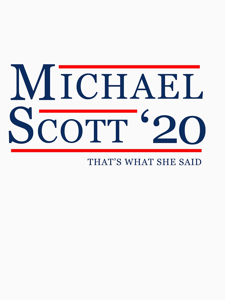 Michael Scott for President by beelinedesign