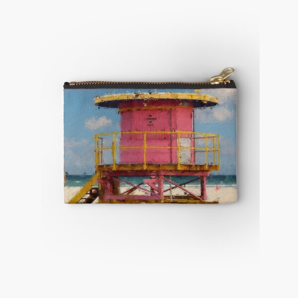 Item preview, Lifeguard Tower pink, Miami Beach designed and sold by daWinki11.