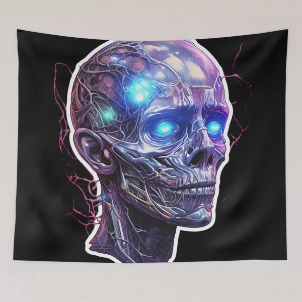 Item preview, Nebular ethereal futuristic mummy designed and sold by AI-Only Creations.