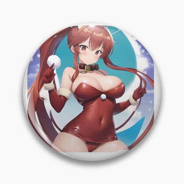 Item preview, Yoko Littner Christmas Santa outfit Ecchi Anime Waifu designed and sold by lifeissheep.