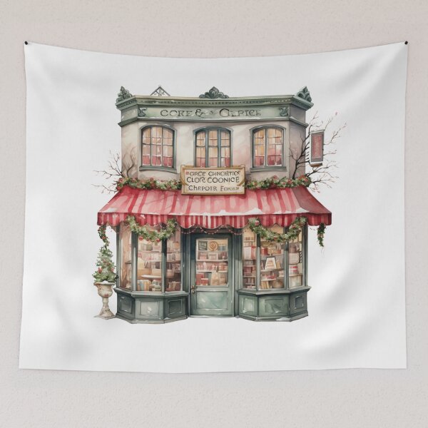 Item preview, Christmas Storefront designed and sold by Sketch-Shack.