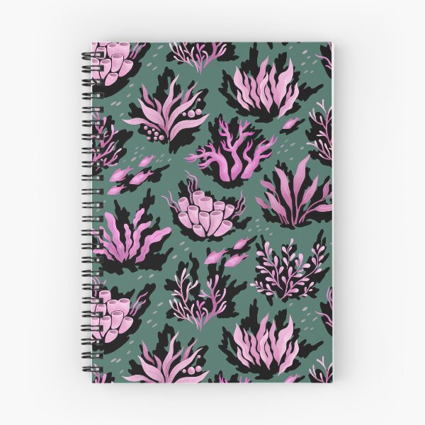 Item preview, Pink coral reef seamless pattern designed and sold by balanyonok.