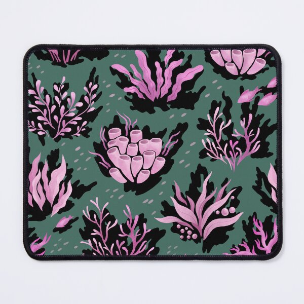 Item preview, Pink coral reef seamless pattern designed and sold by balanyonok.
