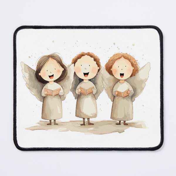 Item preview, Cute Angels Singing designed and sold by Liededrom..