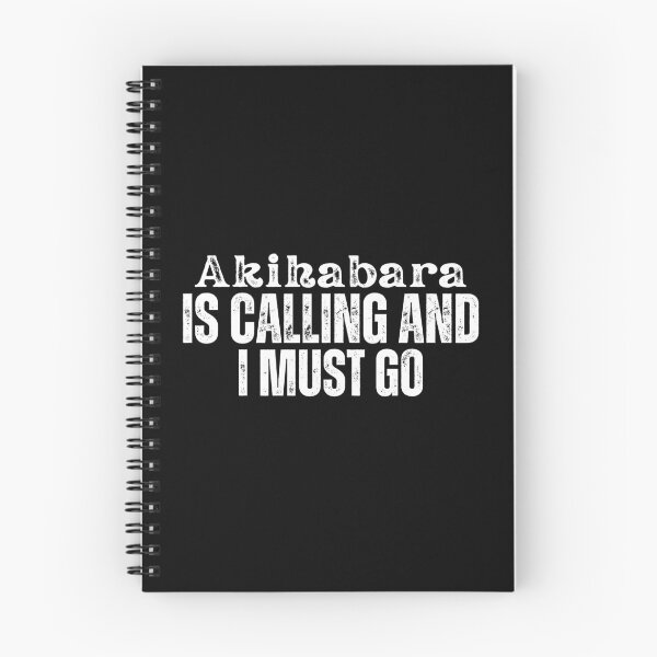 Item preview, Akihabara is Calling and I Must Go  designed and sold by Tokyotopia.