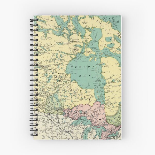 Item preview, Vintage Map of Canada (1897) designed and sold by BravuraMedia.