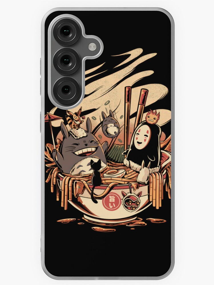 Thumbnail 1 of 4, Samsung Galaxy Phone Case, Funny Ramen designed and sold by LucieBeeArt.