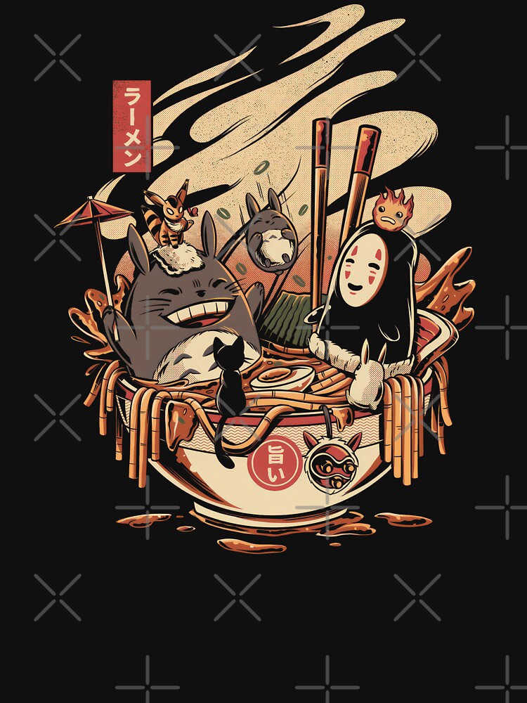 Thumbnail 7 von 7, Classic T-Shirt, Lustige Ramen designt und verkauft von LucieBeeArt.