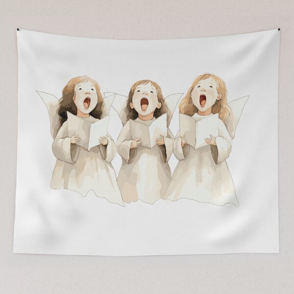 Item preview, Cute Angels Singing designed and sold by Liededrom..