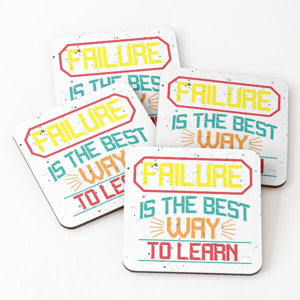 Item preview, failure is the best way to learn designed and sold by sbrstore.