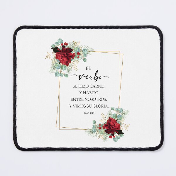 Item preview, Juan 1 14, spanish bible verse, el verbo se hizo carne designed and sold by latiendadearyam.
