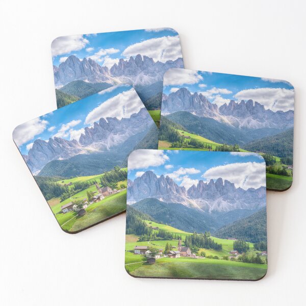 Item preview, Santa Maddalena Church, Dolomites, Italy designed and sold by Susan Dost.