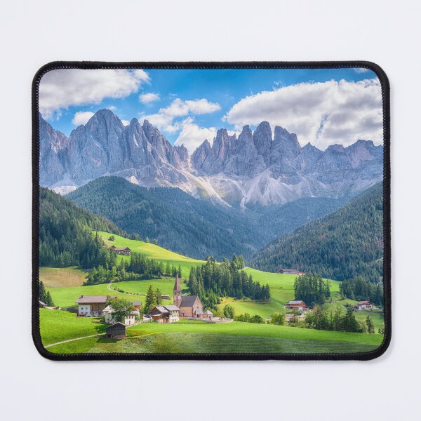 Item preview, Santa Maddalena Church, Dolomites, Italy designed and sold by Susan Dost.
