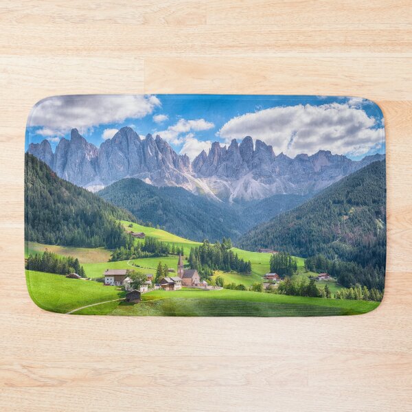 Item preview, Santa Maddalena Church, Dolomites, Italy designed and sold by Susan Dost.