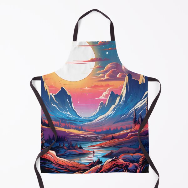 Item preview, Nebular ethereal futuristic landscape designed and sold by AI-Only Creations.