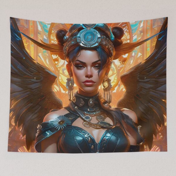 Item preview, Techno Angel - Cyber City Character concept designed and sold by Delerat7.