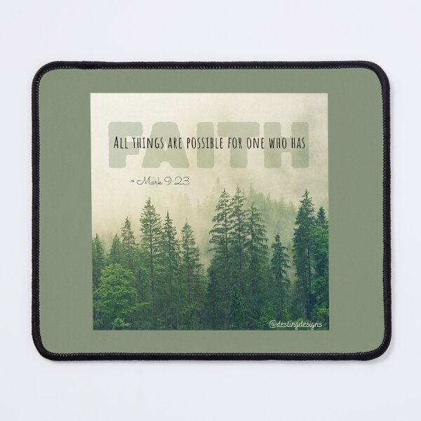 Item preview, FAITH - Mark 9:23 designed and sold by jeanettemey1.