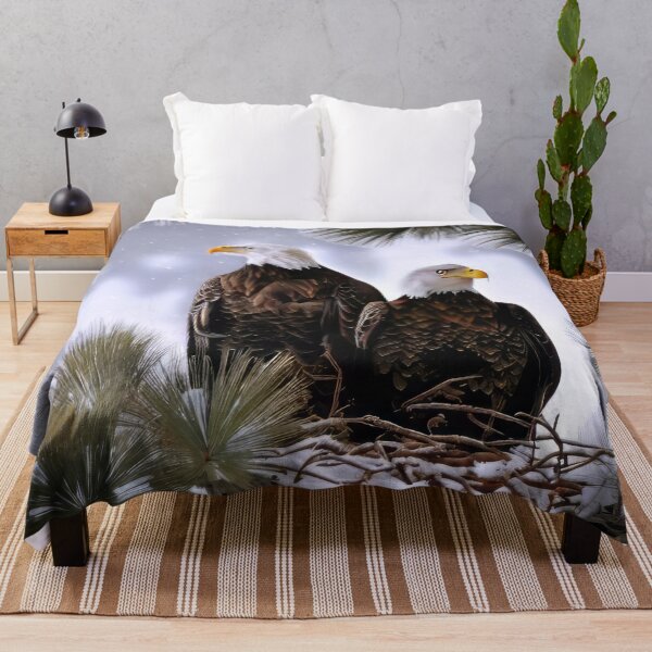 Item preview, Bald Eagles in the Snow designed and sold by CattyCornerPOD.