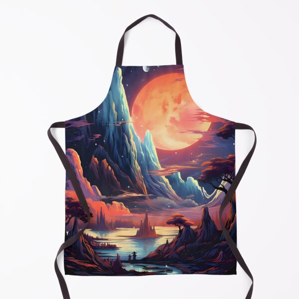 Item preview, Nebular ethereal futuristic landscape designed and sold by AI-Only Creations.