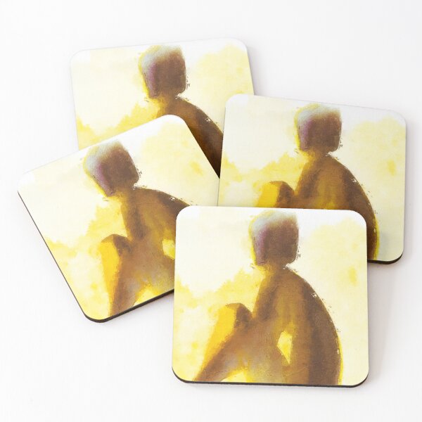 Item preview, Sitting woman, watercolor designed and sold by daWinki11.