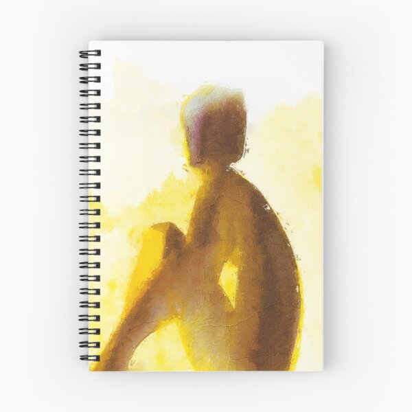 Item preview, Sitting woman, watercolor designed and sold by daWinki11.