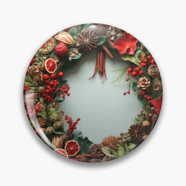 Item preview, Christmas Wreath with Citrus  designed and sold by dcrc.
