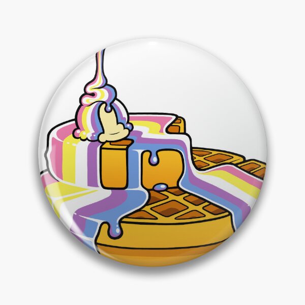 Item preview, Bigender Pride Waffles LGBT designed and sold by flannmoriath.